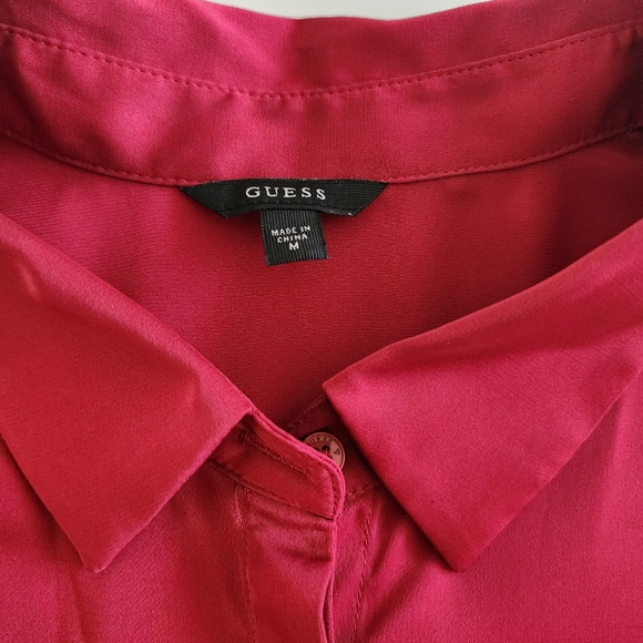 Guess Button Down Shirt Size M - Picture 4 of 6